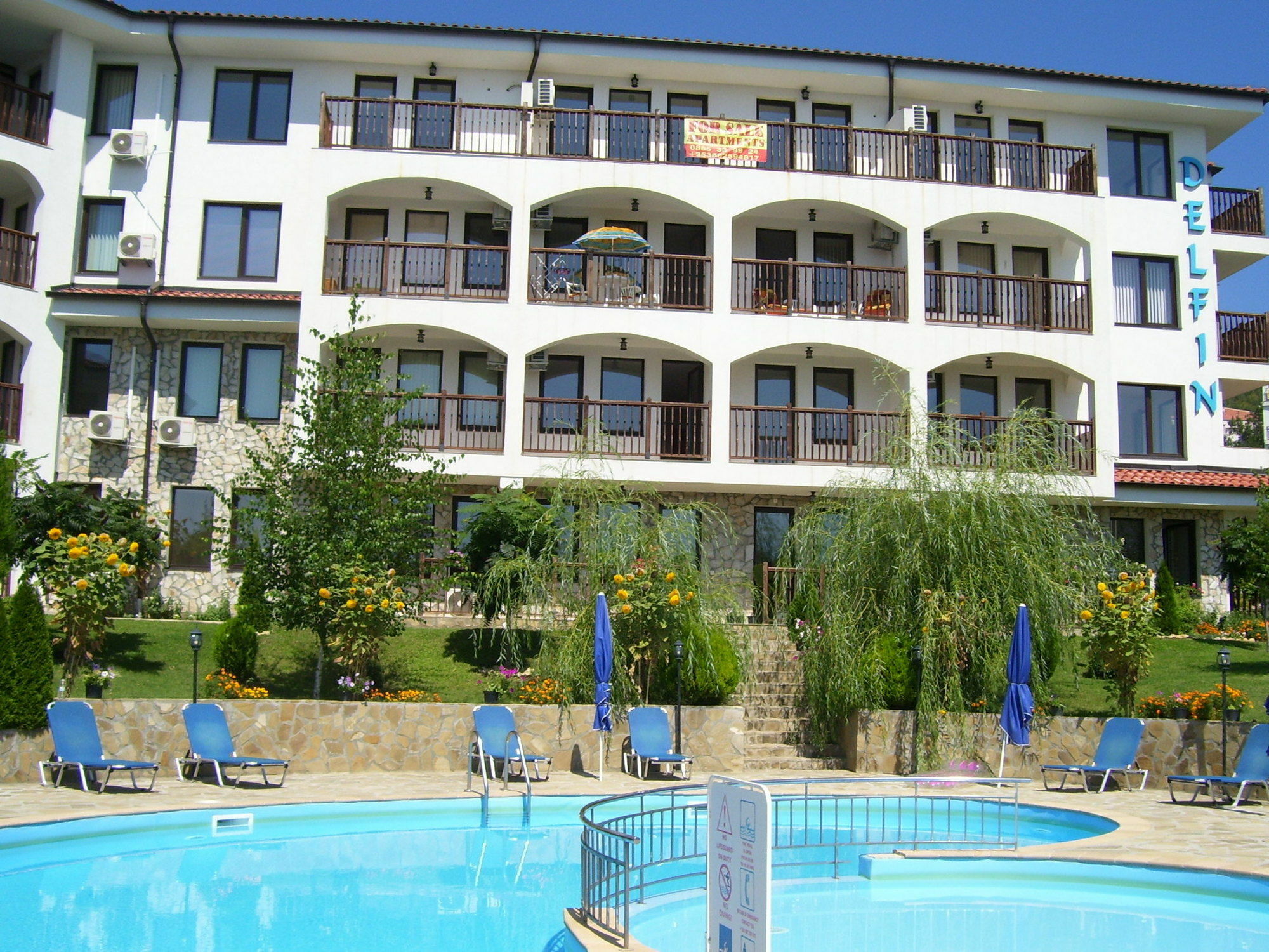 Delfin Apart Complex Sweti Wlas Exterior foto