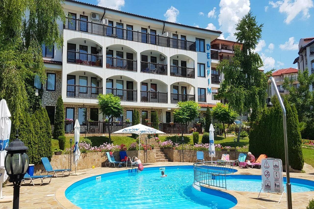 Delfin Apart Complex Sweti Wlas Exterior foto